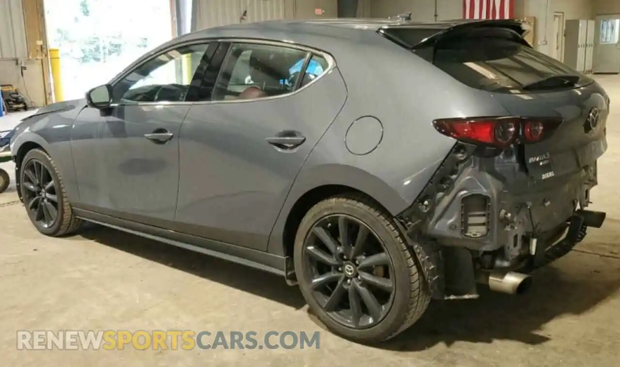 2 fotografías del automóvil dañado JM1BPBNYXM1311594 MAZDA 3 2021