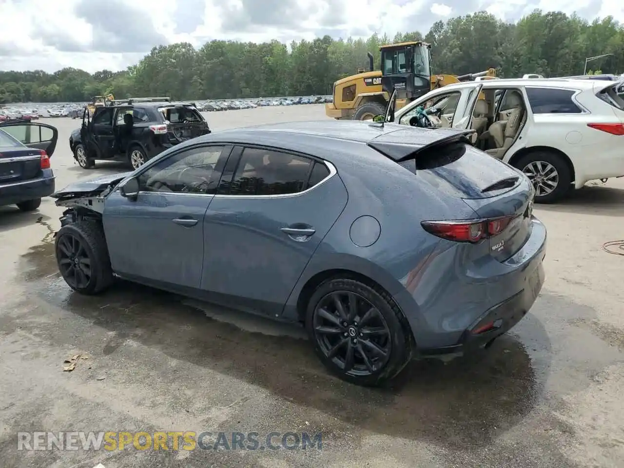 2 Photograph of a damaged car JM1BPBNYXM1322837 MAZDA 3 2021