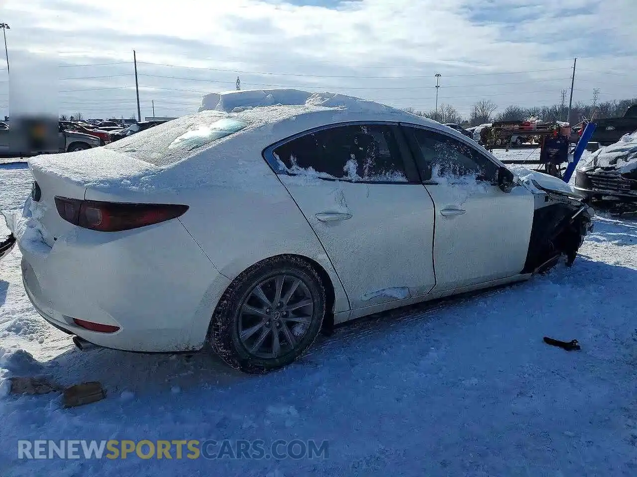 3 Photograph of a damaged car 3MZBPAAL3NM301379 MAZDA 3 2022