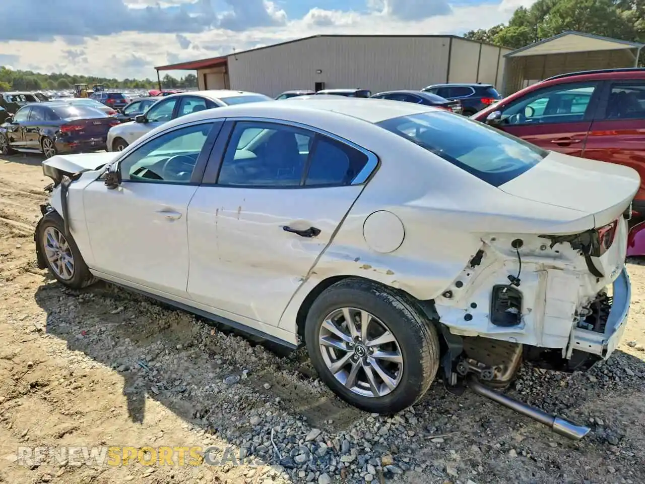 2 Photograph of a damaged car 3MZBPAAL8NM301149 MAZDA 3 2022