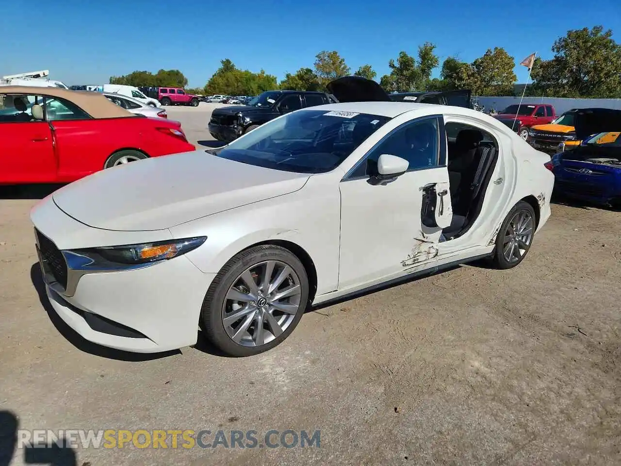 1 Photograph of a damaged car 3MZBPABL0NM302892 MAZDA 3 2022