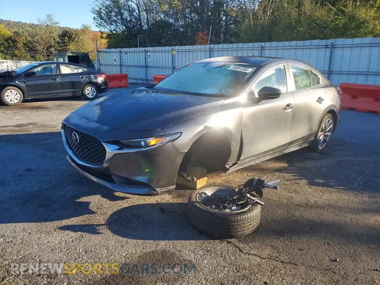 1 Photograph of a damaged car 3MZBPABLXNM302897 MAZDA 3 2022