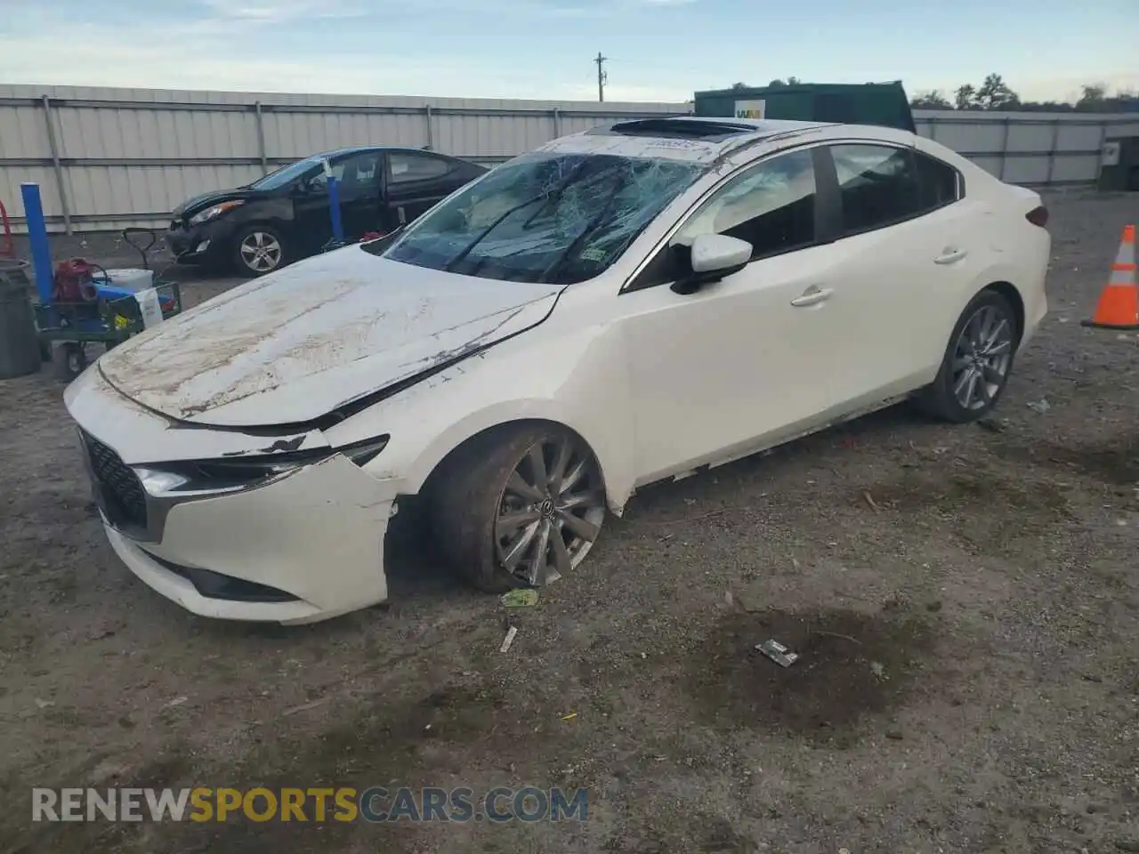 1 Photograph of a damaged car 3MZBPACL3NM309088 MAZDA 3 2022