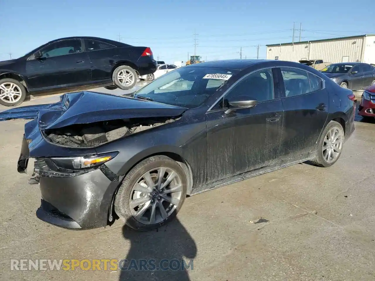 1 Photograph of a damaged car 3MZBPADL3NM313320 MAZDA 3 2022