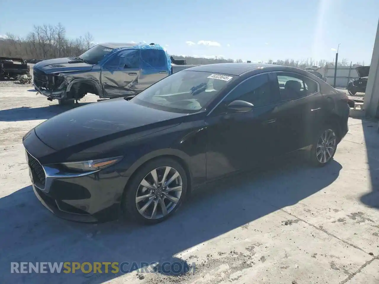 1 Photograph of a damaged car 3MZBPADL4NM304870 MAZDA 3 2022