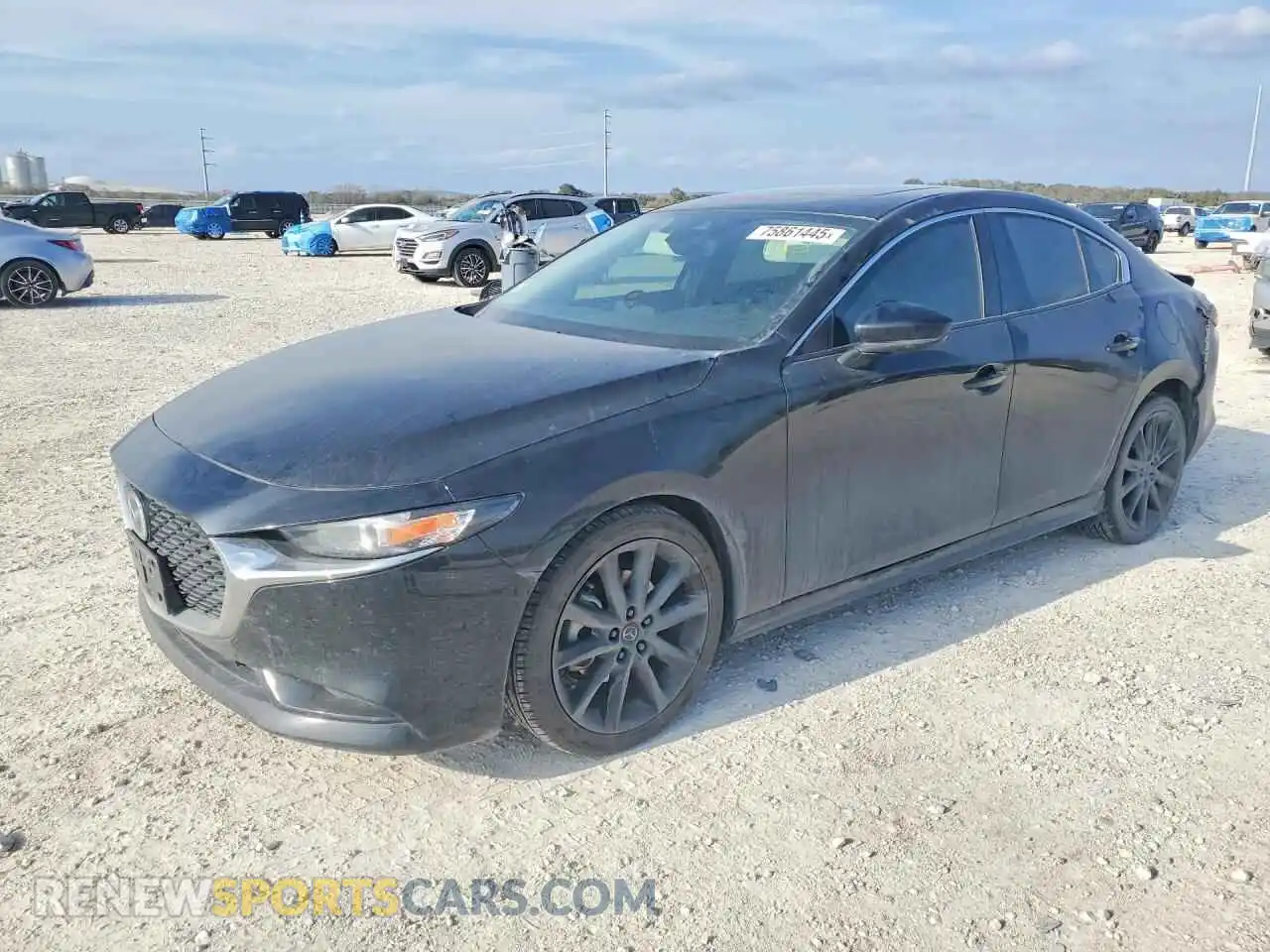 1 Photograph of a damaged car 3MZBPBCL8NM313918 MAZDA 3 2022