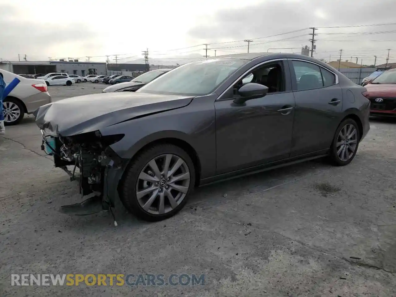1 Фотография поврежденного автомобиля JM1BPABL2N1506576 MAZDA 3 2022