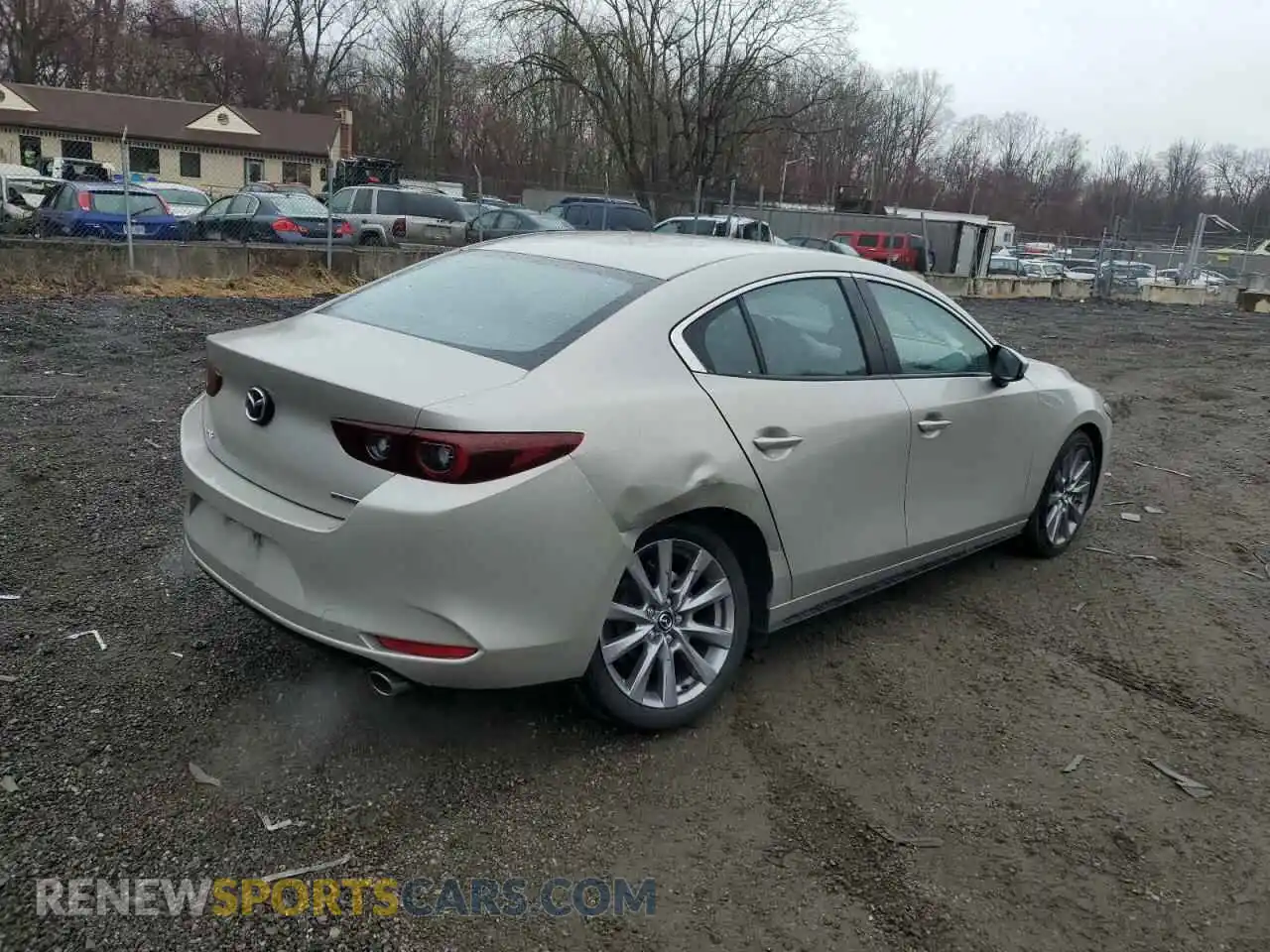 3 fotografías del automóvil dañado JM1BPABL5N1508385 MAZDA 3 2022