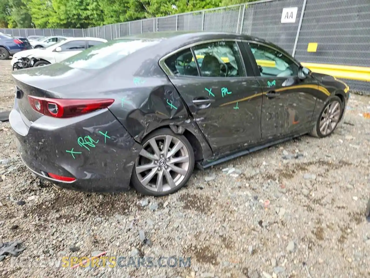 3 Photograph of a damaged car JM1BPABL8N1506985 MAZDA 3 2022