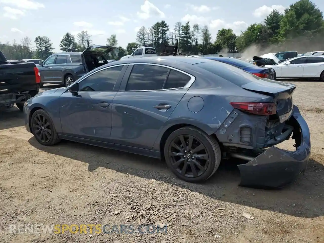 2 Photograph of a damaged car JM1BPACLXN1504072 MAZDA 3 2022