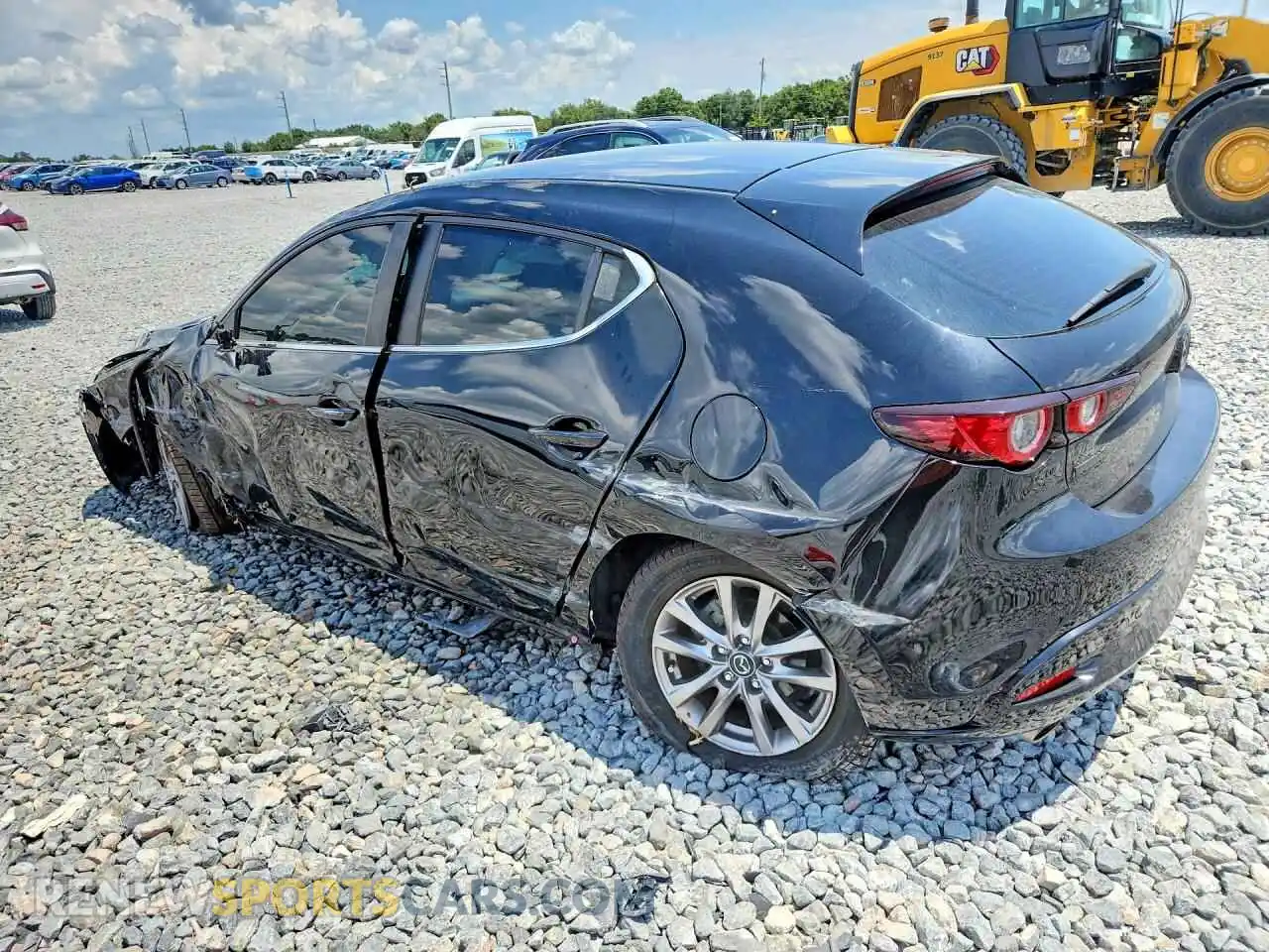 2 fotografías del automóvil dañado JM1BPAJL1N1502004 MAZDA 3 2022