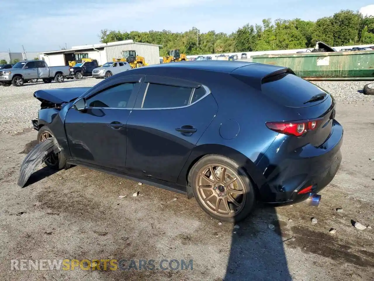 2 Photograph of a damaged car JM1BPAJL2N1509124 MAZDA 3 2022