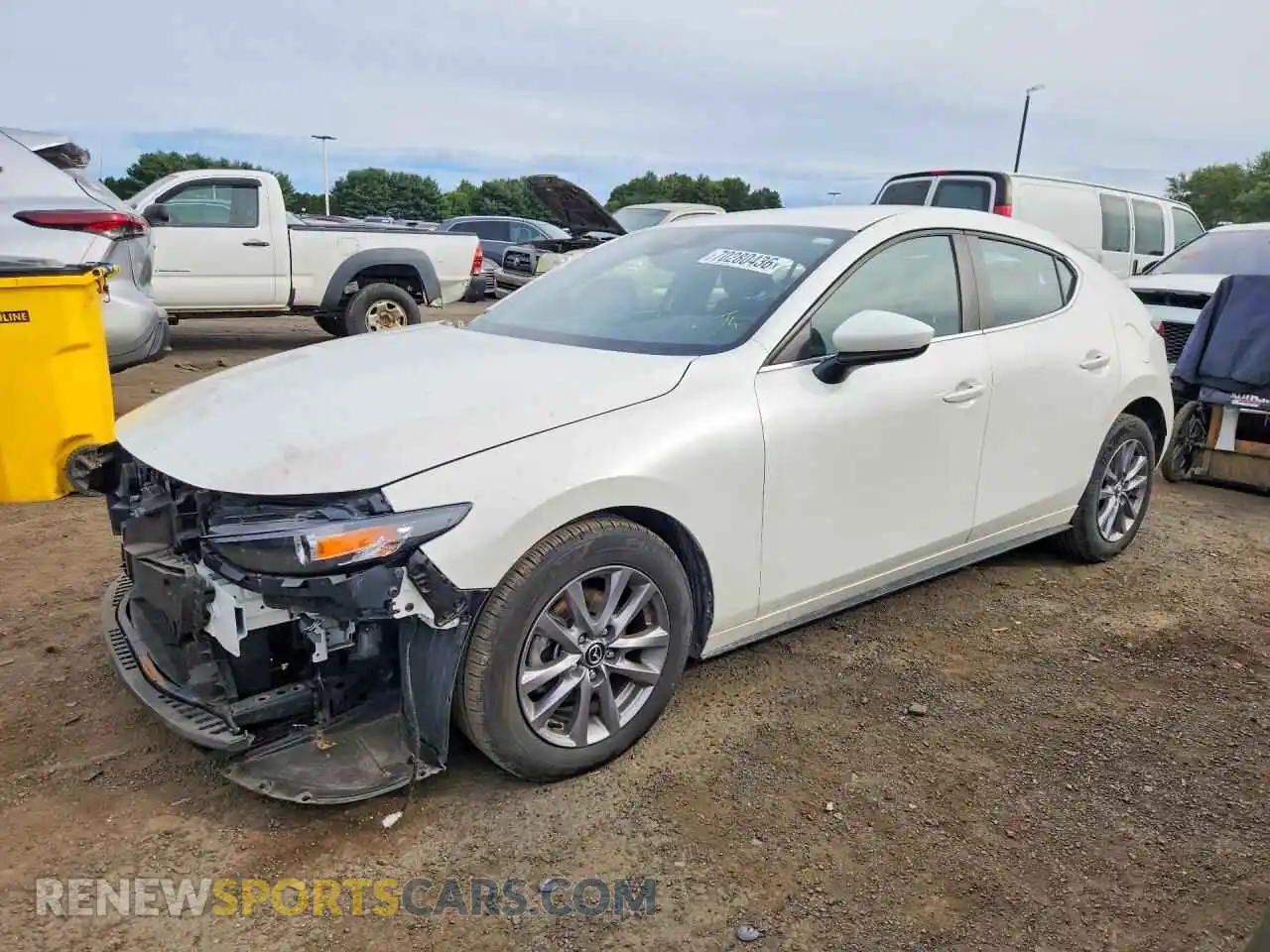 1 Фотография поврежденного автомобиля JM1BPAJL2N1509835 MAZDA 3 2022