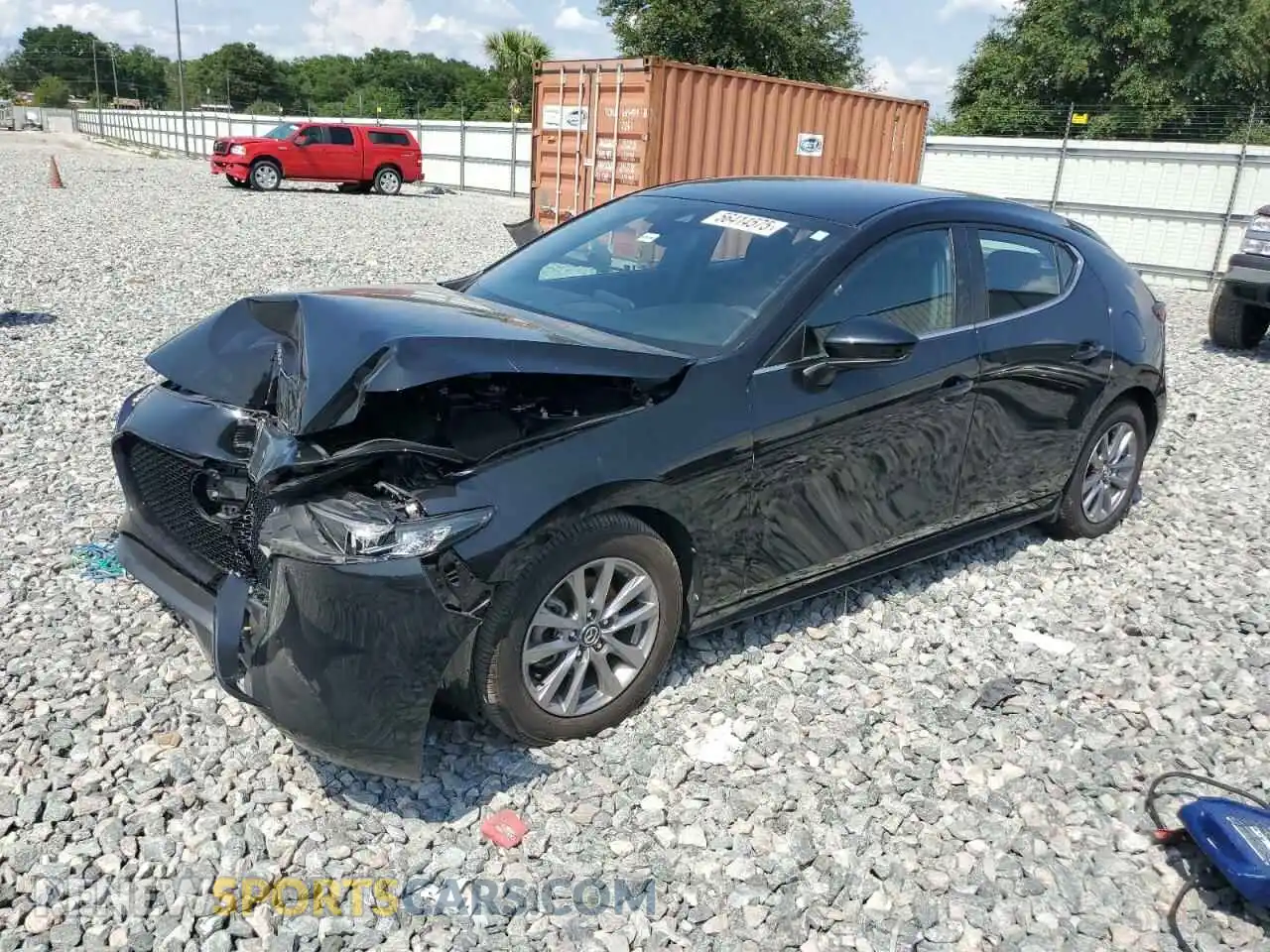 1 Photograph of a damaged car JM1BPAJL2N1519104 MAZDA 3 2022
