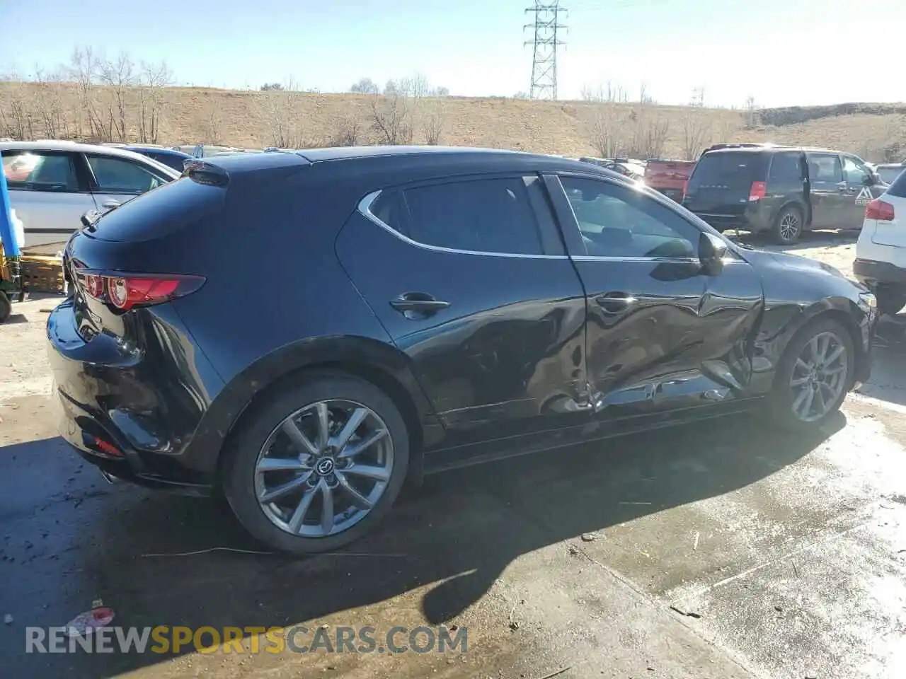 3 Photograph of a damaged car JM1BPAKL1N1502616 MAZDA 3 2022