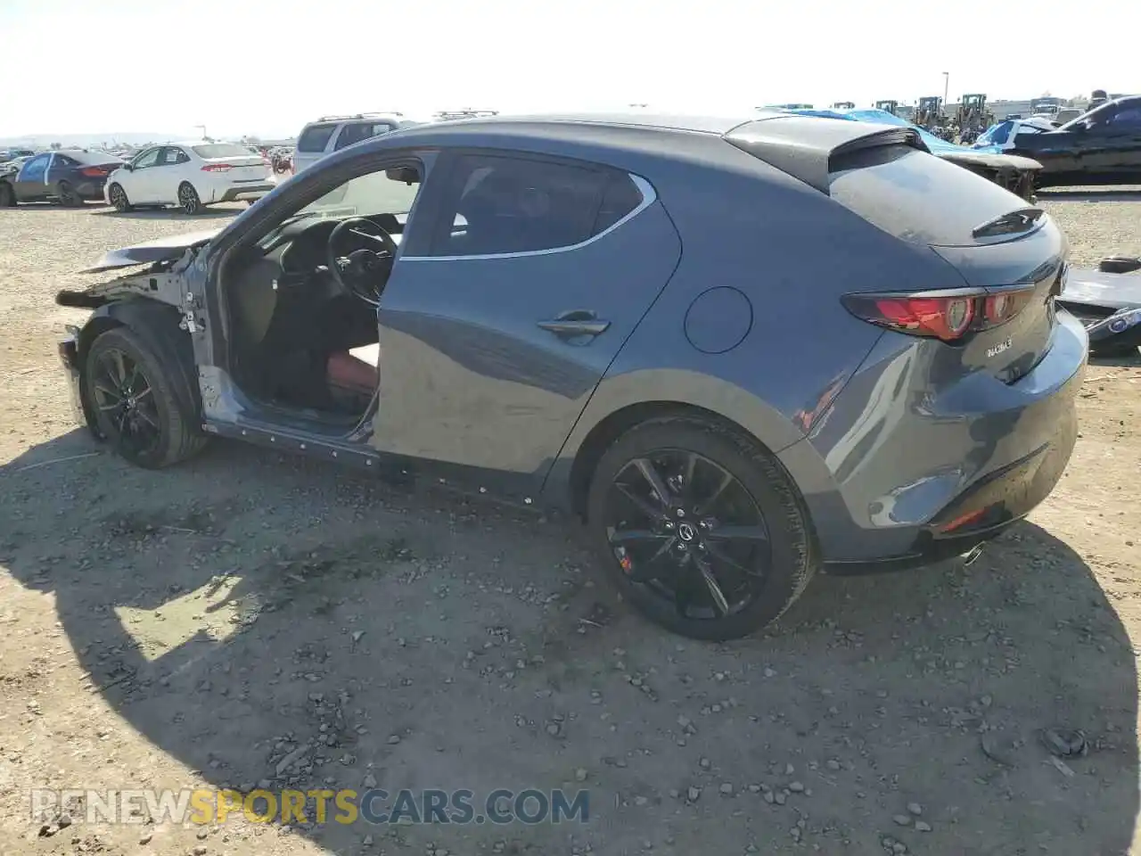 2 Photograph of a damaged car JM1BPALL0N1518496 MAZDA 3 2022