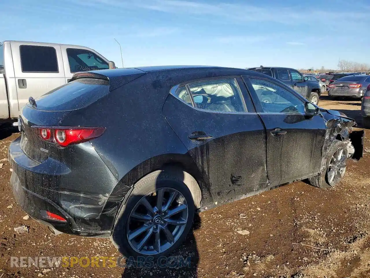 3 Photograph of a damaged car JM1BPALL4N1512331 MAZDA 3 2022