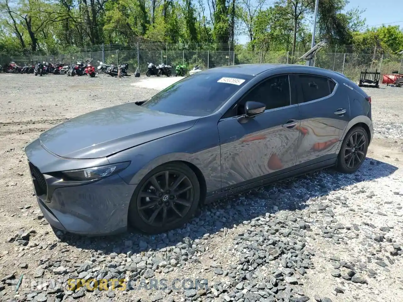 1 Photograph of a damaged car JM1BPALL4N1515827 MAZDA 3 2022