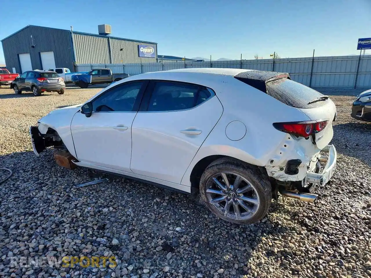 2 fotografías del automóvil dañado JM1BPALL6N1518583 MAZDA 3 2022