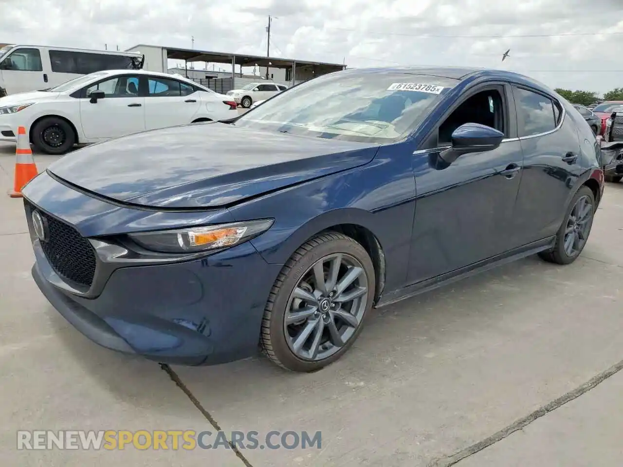 1 Photograph of a damaged car JM1BPALL9N1503396 MAZDA 3 2022