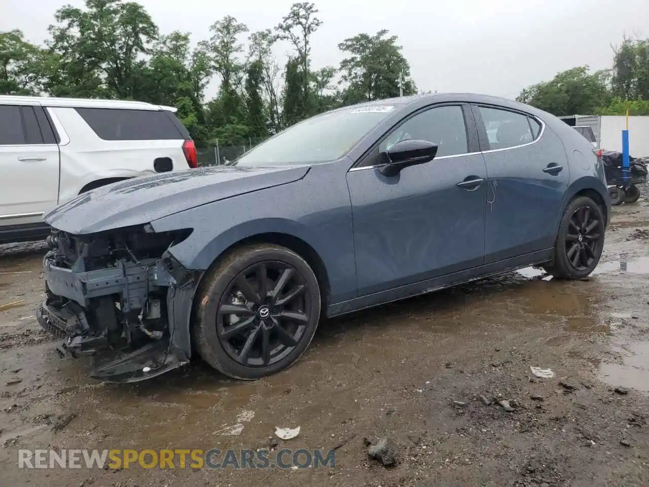 1 Photograph of a damaged car JM1BPALL9N1515225 MAZDA 3 2022