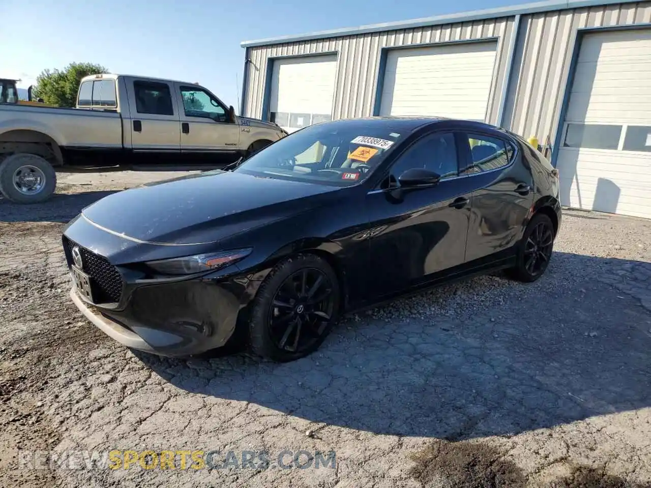 1 Photograph of a damaged car JM1BPBJY4N1508946 MAZDA 3 2022