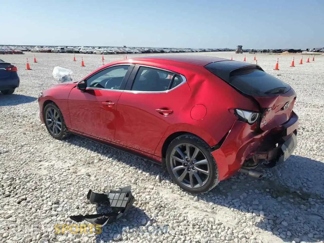 2 Photograph of a damaged car JM1BPBLL0N1512218 MAZDA 3 2022