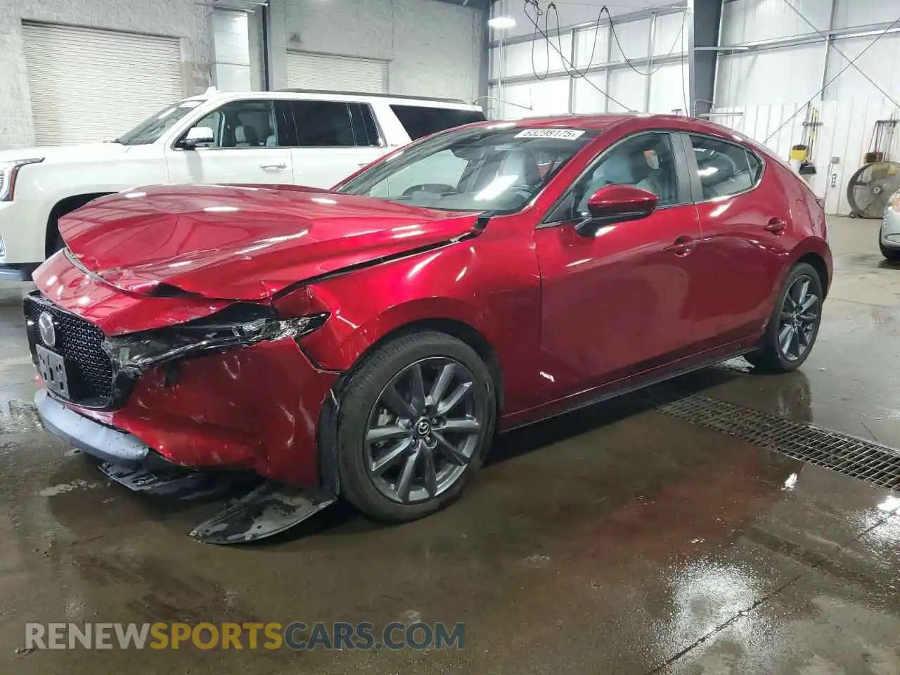 1 Photograph of a damaged car JM1BPBLL3N1507949 MAZDA 3 2022