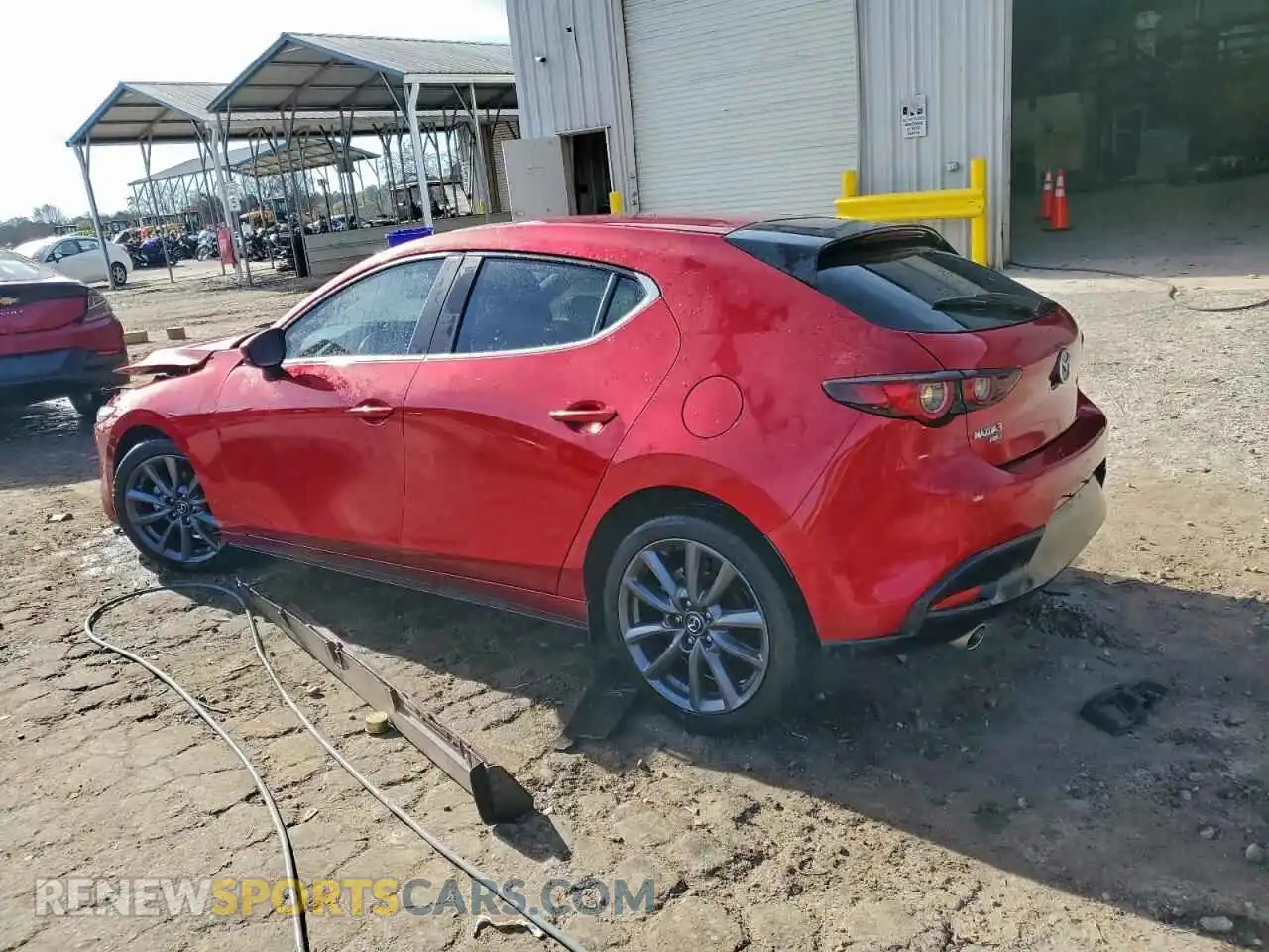2 Photograph of a damaged car JM1BPBLL7N1514399 MAZDA 3 2022