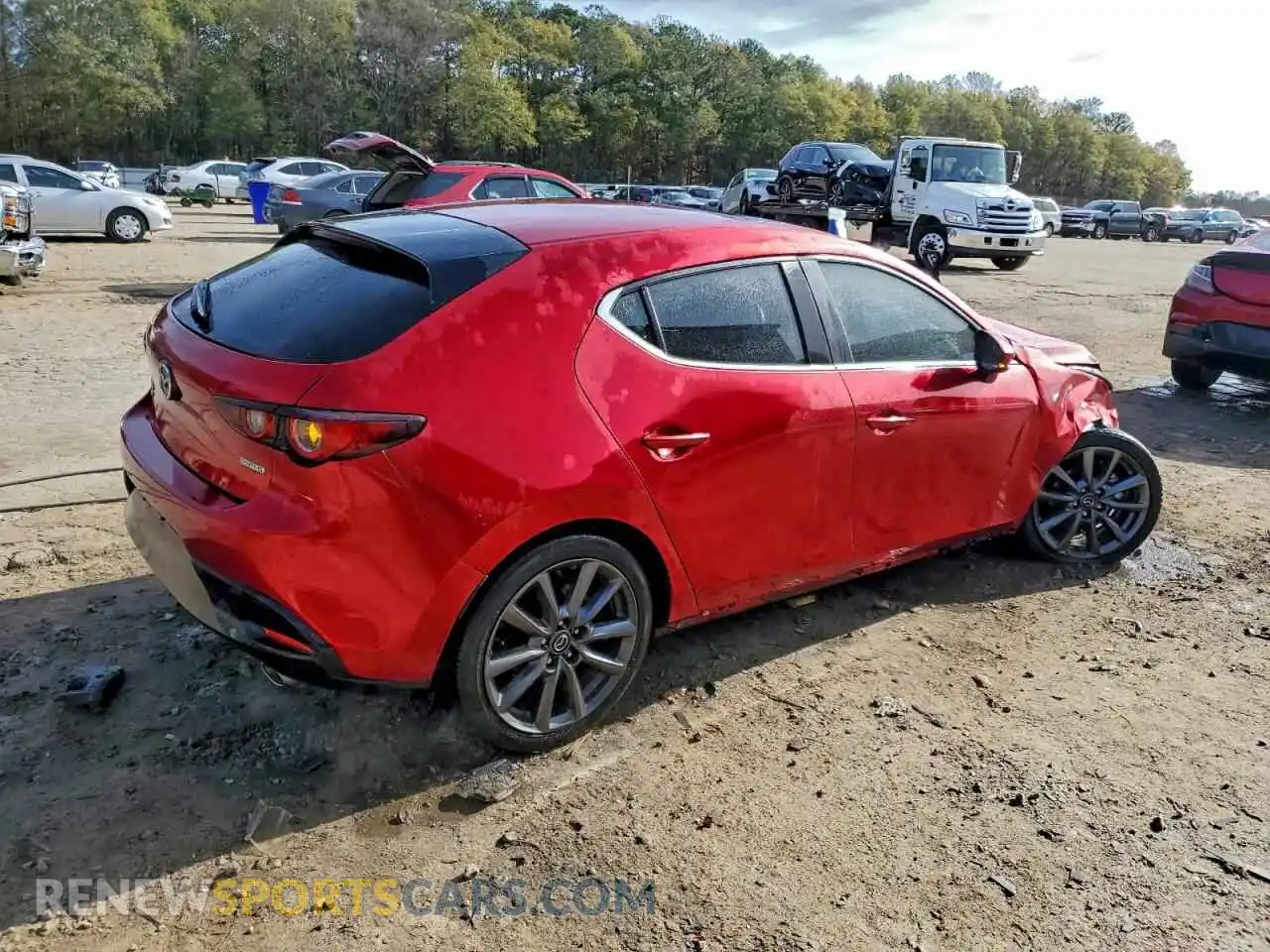 3 Photograph of a damaged car JM1BPBLL7N1514399 MAZDA 3 2022