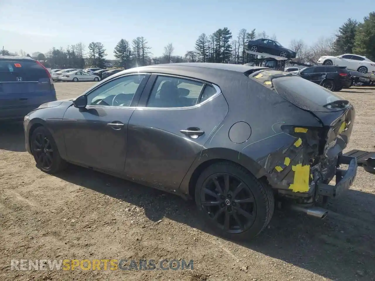 2 Photograph of a damaged car JM1BPBML3N1514088 MAZDA 3 2022
