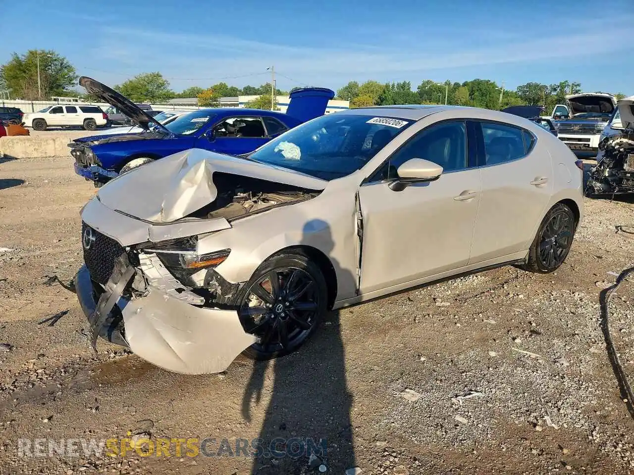 1 Фотография поврежденного автомобиля JM1BPBML7N1512585 MAZDA 3 2022