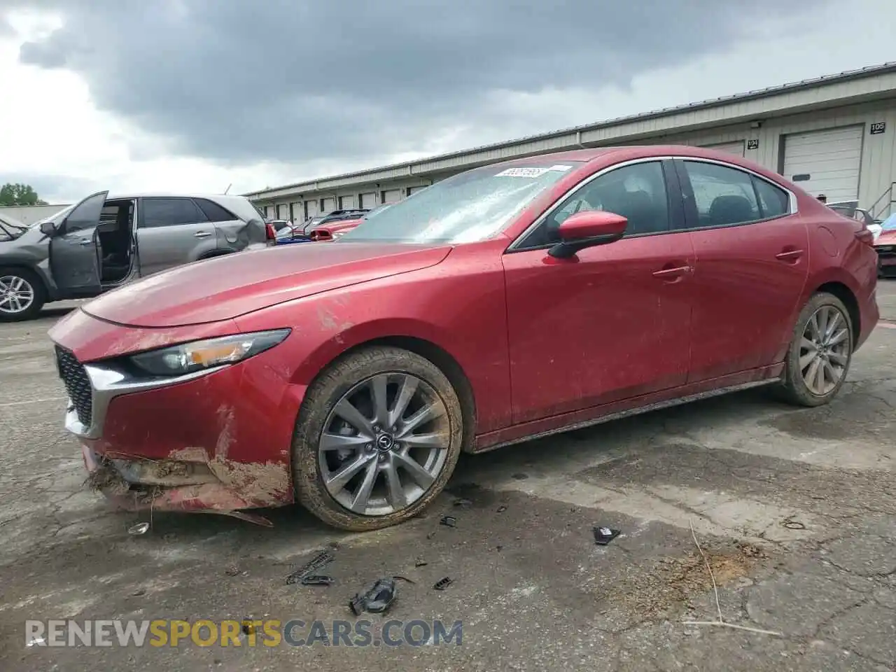 1 Photograph of a damaged car 3MZBPABM0PM358861 MAZDA 3 2023