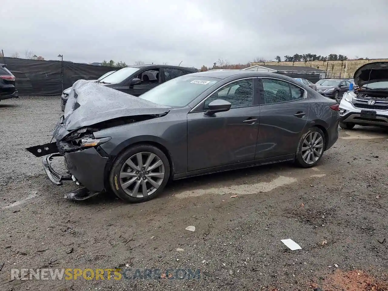 1 Photograph of a damaged car 3MZBPABM4PM358975 MAZDA 3 2023