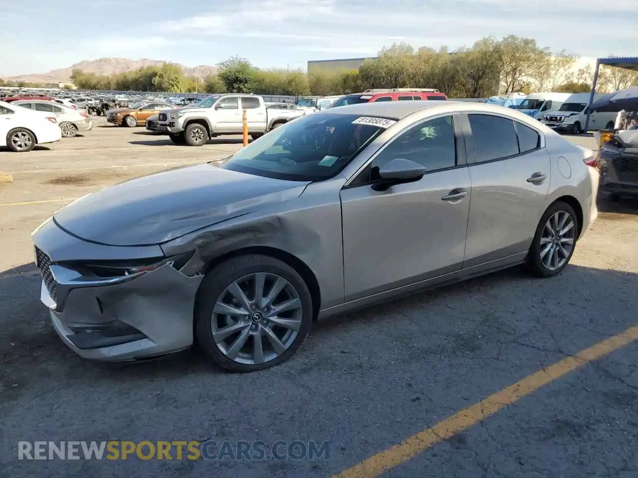 1 Photograph of a damaged car 3MZBPABM6PM354510 MAZDA 3 2023