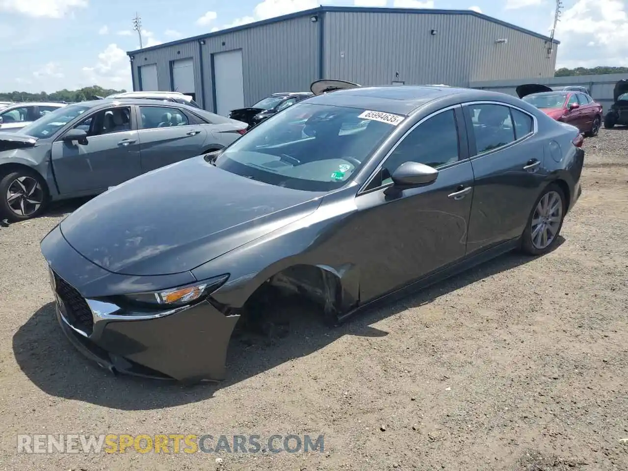 1 Photograph of a damaged car 3MZBPACM2PM379581 MAZDA 3 2023