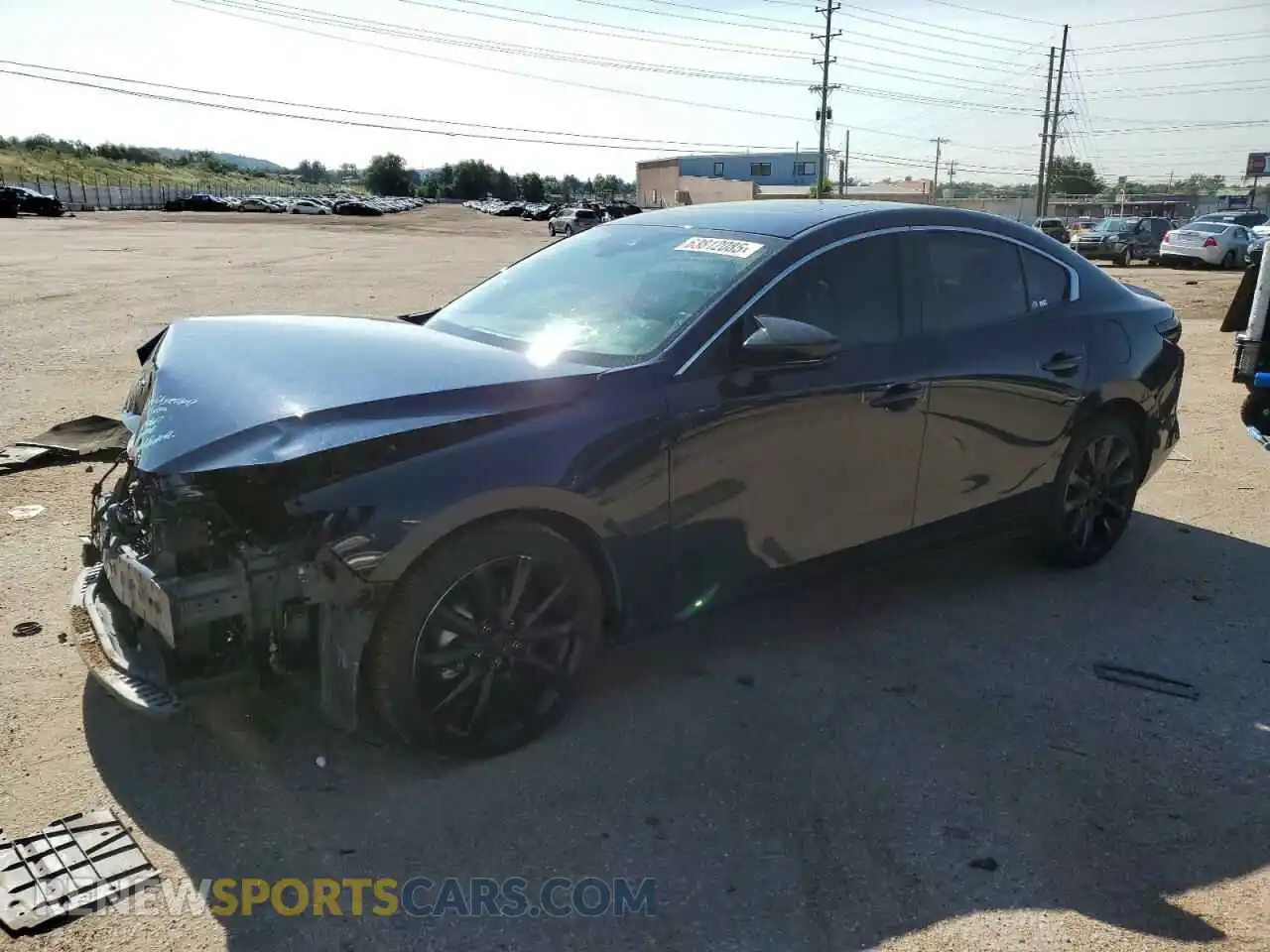 1 Photograph of a damaged car 3MZBPACM3PM356164 MAZDA 3 2023