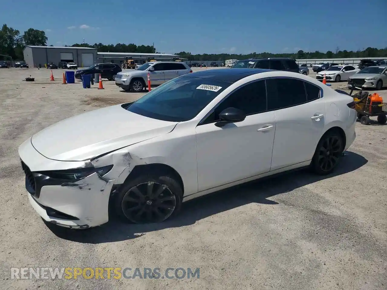1 Photograph of a damaged car 3MZBPACM3PM383395 MAZDA 3 2023