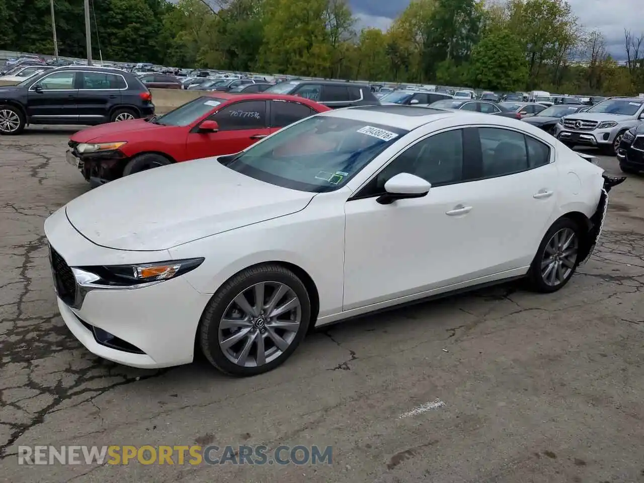 1 Photograph of a damaged car 3MZBPACM4PM376021 MAZDA 3 2023