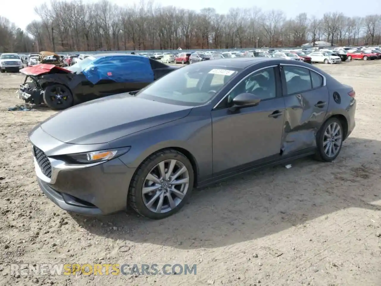 1 Photograph of a damaged car 3MZBPACM6PM361231 MAZDA 3 2023