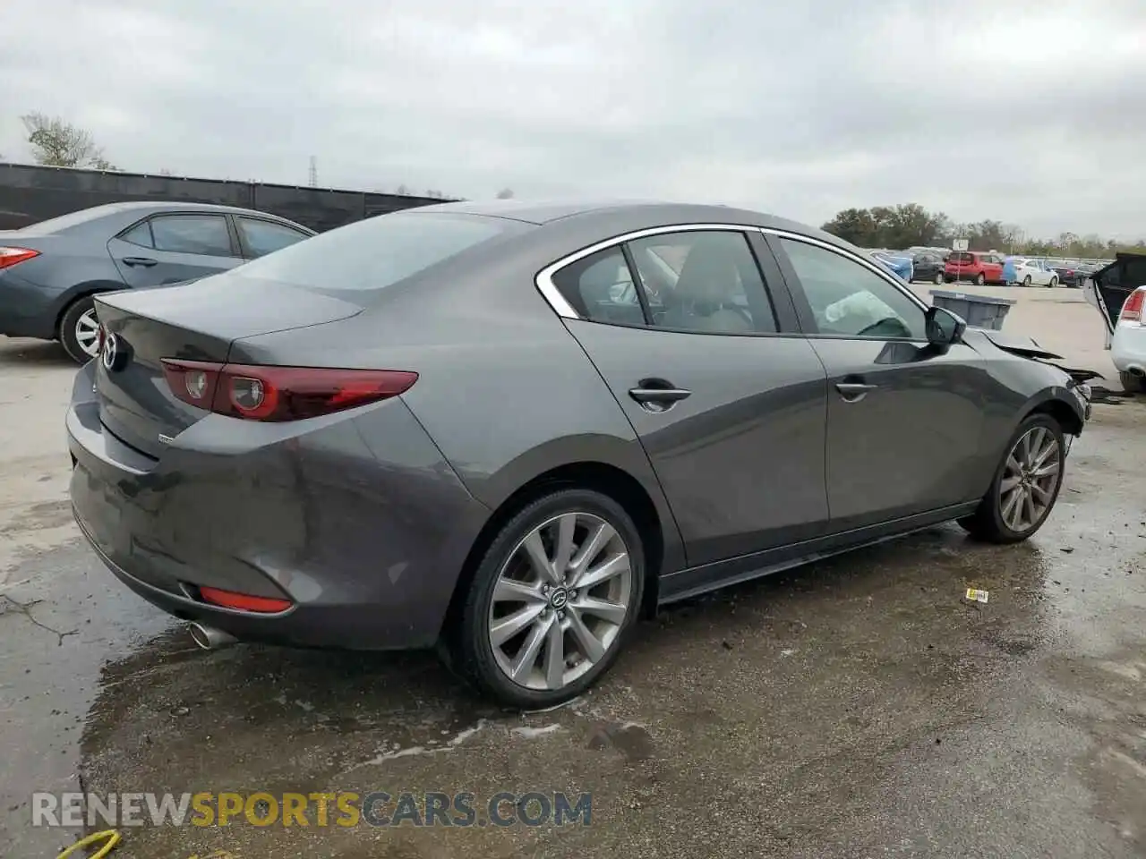 3 fotografías del automóvil dañado 3MZBPACM7PM376417 MAZDA 3 2023