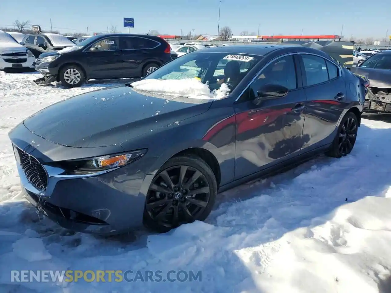 1 Photograph of a damaged car 3MZBPACM7PM378961 MAZDA 3 2023