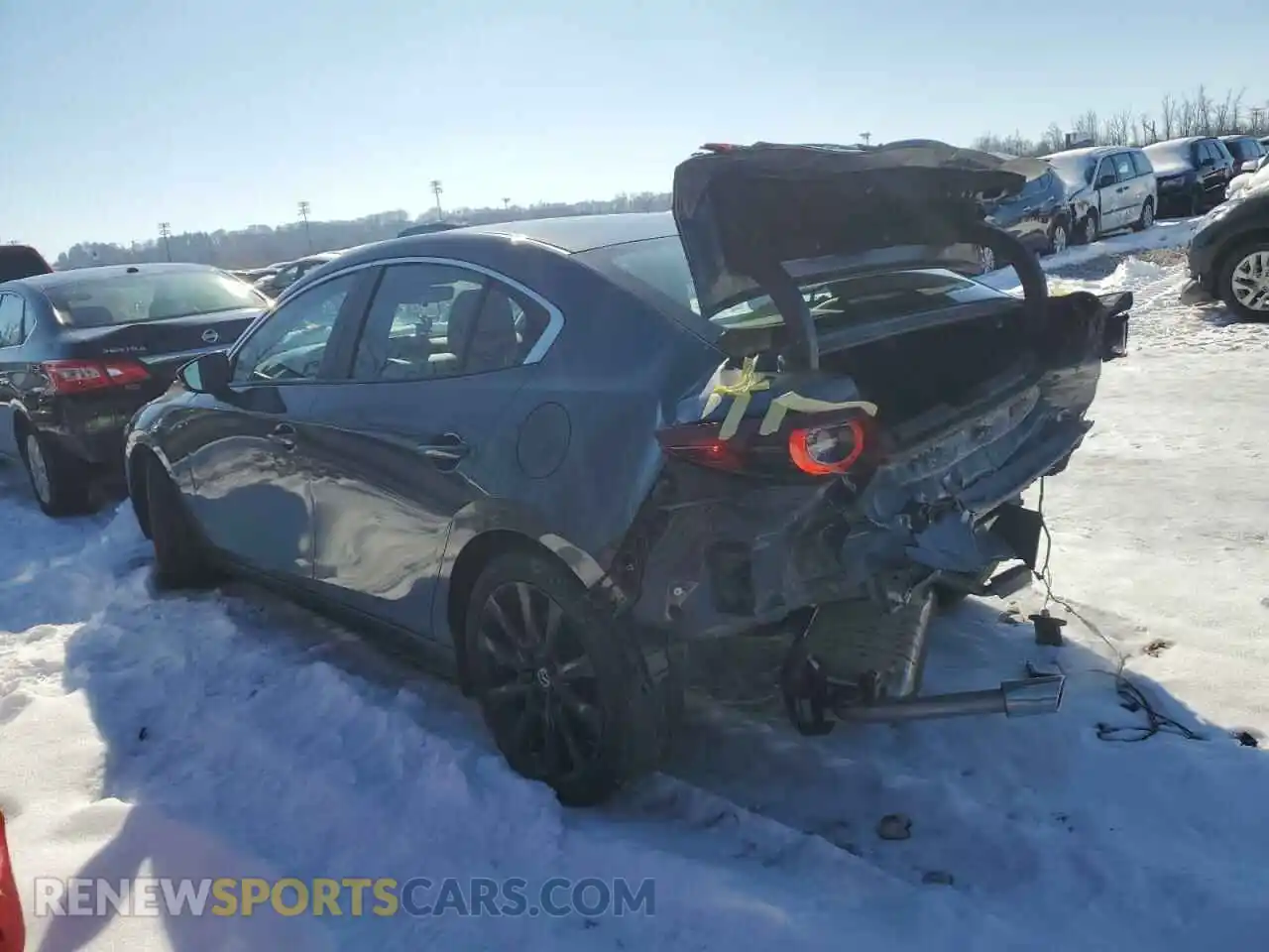 2 Photograph of a damaged car 3MZBPACM7PM378961 MAZDA 3 2023