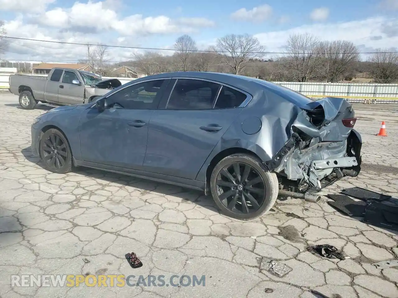 2 Photograph of a damaged car 3MZBPACM8PM362526 MAZDA 3 2023