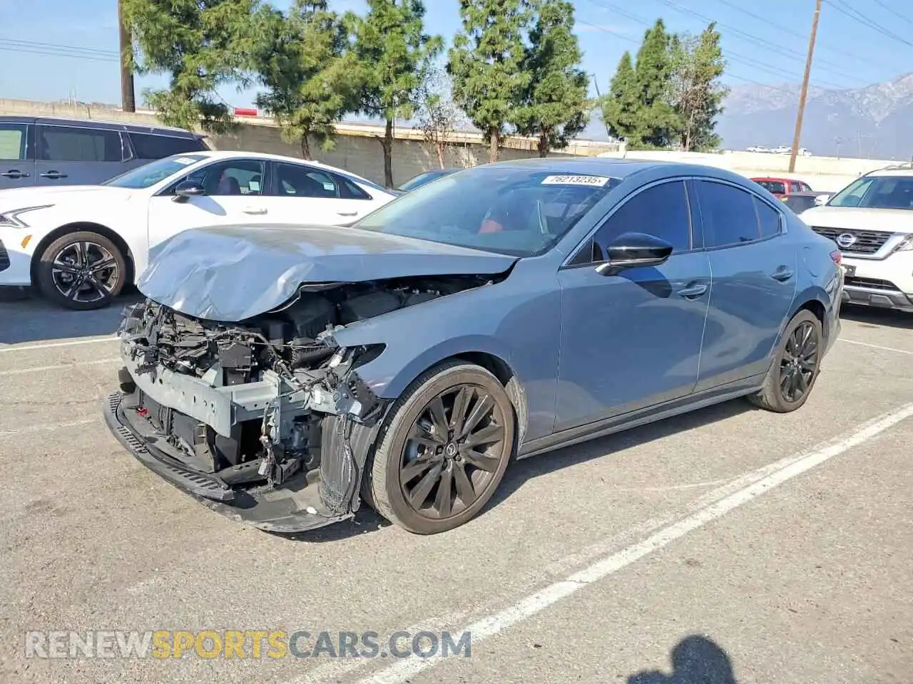 1 Photograph of a damaged car 3MZBPACM8PM366981 MAZDA 3 2023