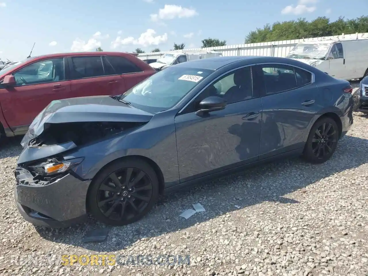 1 Photograph of a damaged car 3MZBPBCM1PM359098 MAZDA 3 2023