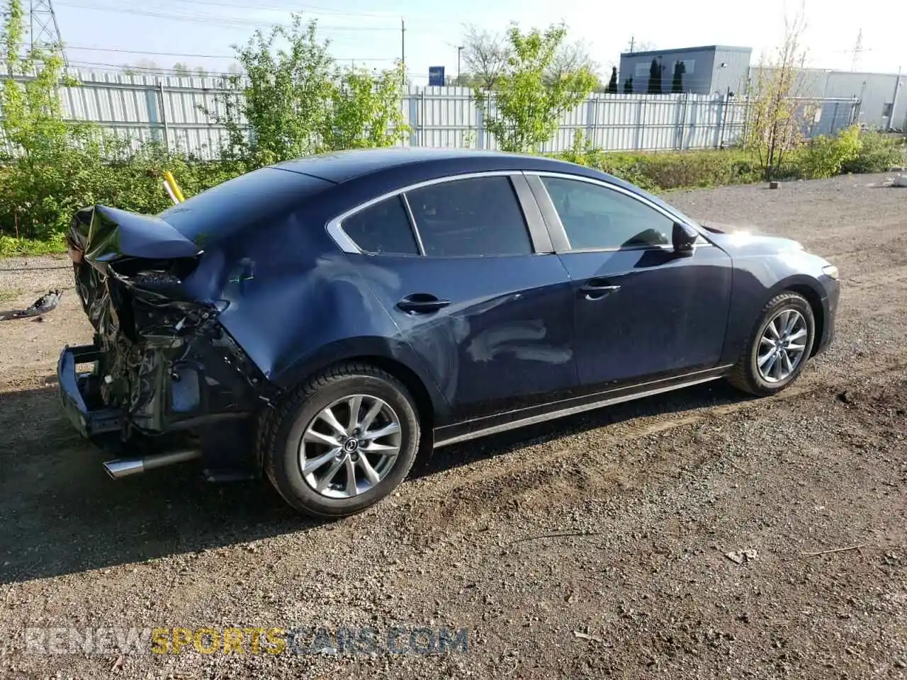 3 fotografías del automóvil dañado 3MZBPBCM5PM364756 MAZDA 3 2023