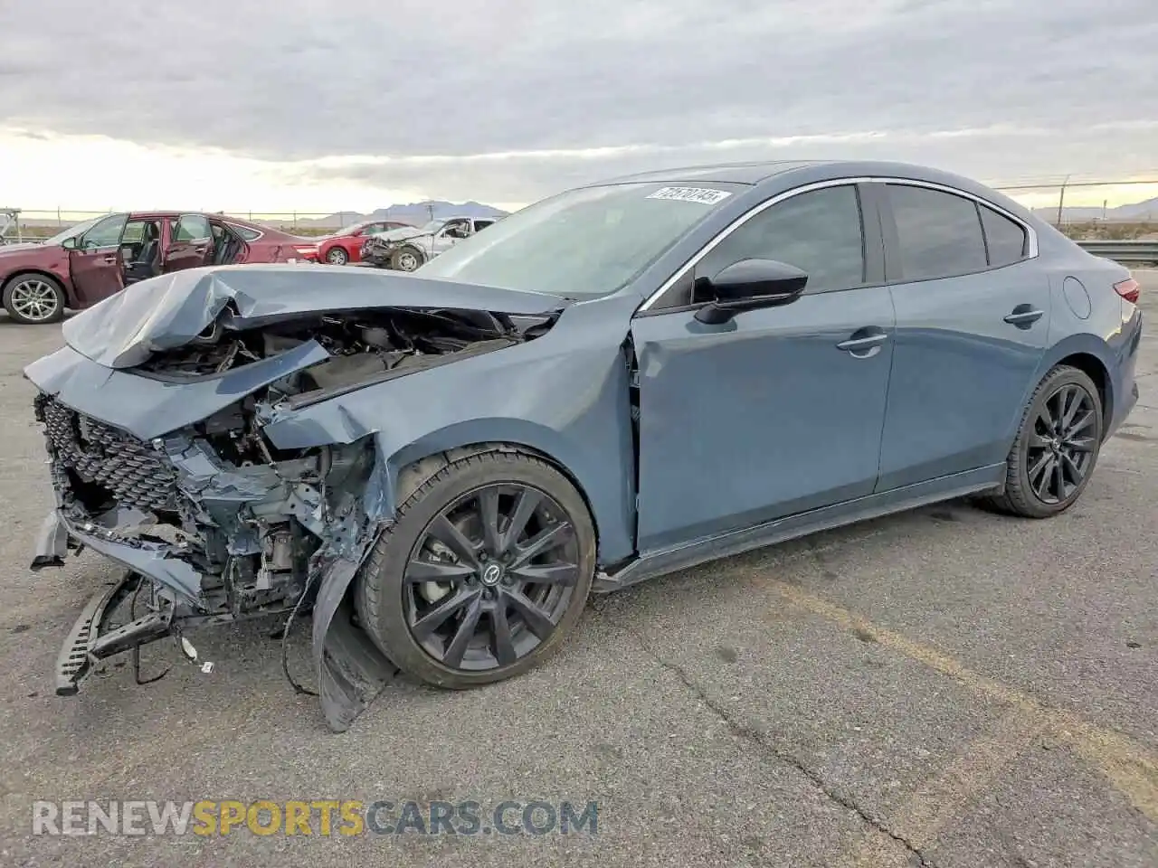 1 Photograph of a damaged car 3MZBPBCM6PM357380 MAZDA 3 2023