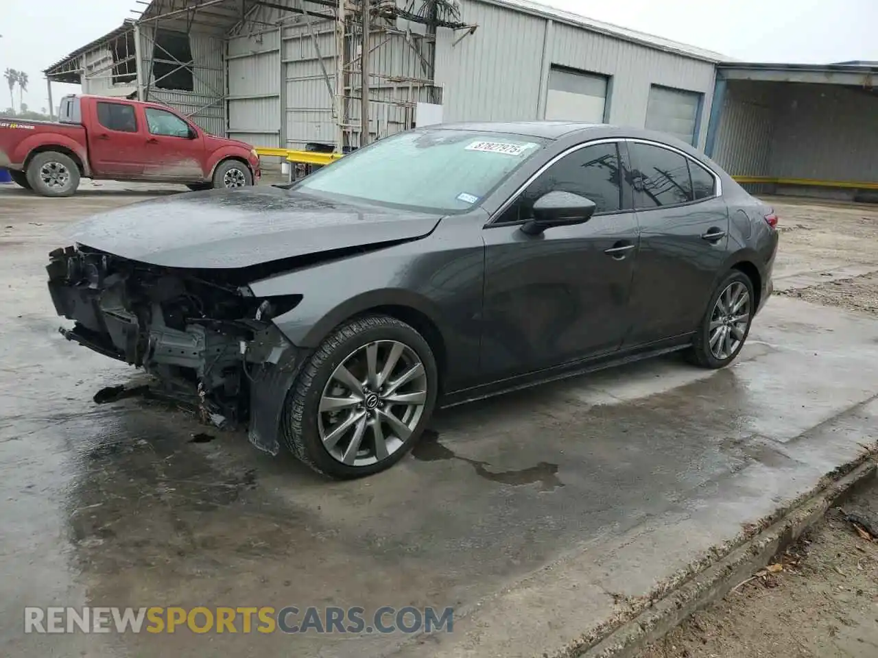 1 Photograph of a damaged car 3MZBPBDM4PM353133 MAZDA 3 2023