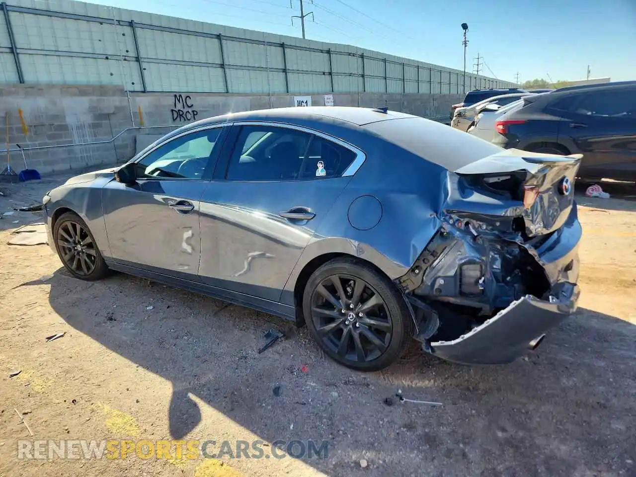 2 Photograph of a damaged car 3MZBPBEY4PM376428 MAZDA 3 2023